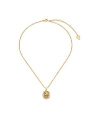 Guess Naszyjnik JUBN06 189JW Złoty. Żółte naszyjniki Guess, metalowe. Za 294.99 zł.