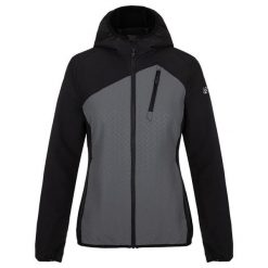 Kurtka softshell damska LOAP URLEA XS – czarny/szary. Czarne kurtki przejściowe sportowe Lolë, s, bez wzorów, z softshellu, bez kaptura. Za 256.99 zł.