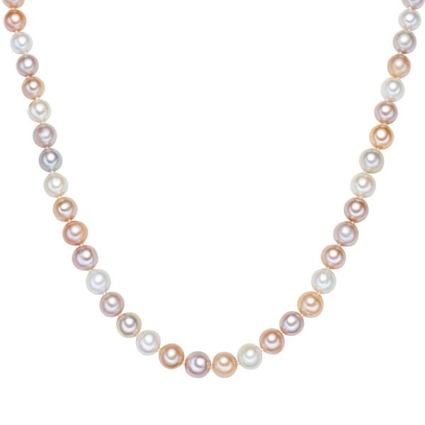 Valero Pearls Łańcuszek Perła hodowlana słodkowodna Wielokolorowy Naszyjniki 1 ct Damski. Białe naszyjniki Valero Pearls, z jedwabiu, z perłą, srebrne. Za 699.99 zł.