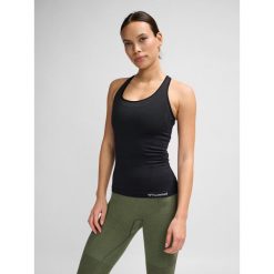 Damski tank top Hummel hmlclea top. Czarne topy sportowe Hummel, xs, bez wzorów, na fitness i siłownię. Za 174.00 zł.