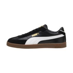 Buty damskie sportowe sneakersy Puma CLUB II ERA. Czarne buty sportowe lifestyle Puma, bez wzorów, z materiału, bez zapięcia, trekkingowe. Za 278.00 zł.