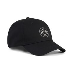 Czapka z daszkiem unisex Borussia Dortmund Essentials PUMA. Czarne czapki z daszkiem Puma, bez wzorów, sportowe. Za 99.00 zł.