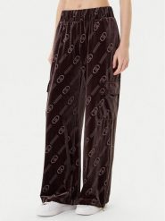 Liu Jo Sport Spodnie dresowe TF5111 J4955 Brązowy Relaxed Fit. Brązowe spodnie dresowe Liu Jo Sport, bez wzorów, z dresówki. Za 579.99 zł.