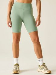 Dare 2b Szorty funkcyjne "Upbeat" w kolorze miętowym rozmiar: 40. Zielone szorty sportowe Dare 2b, bez wzorów, z materiału, outdoorowe. Za 100.99 zł.