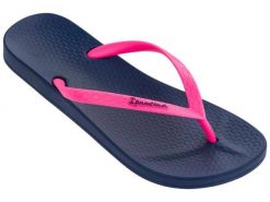 Japonki plażowe damskie Ipanema Anatomic Tan FEM. Niebieskie japonki Ipanema, bez wzorów, z gumy. Za 52.64 zł.