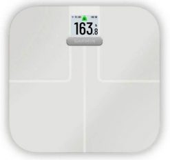 Garmin Index S2 inteligentna waga - biała. Białe wagi łazienkowe Garmin. Za 579.00 zł.