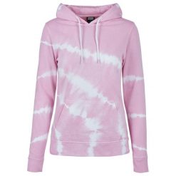 Bluza damska Urban Classics tie dye. Czerwone bluzy Urban Classics, na lato, bez wzorów, bez ramiączek, bez kaptura. Za 244.50 zł.