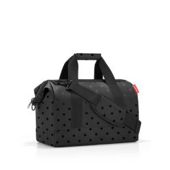 Torba allrounder m, glossy dots black. Czarne torby podróżne Reisenthel, bez wzorów, na ramię. Za 204.00 zł.