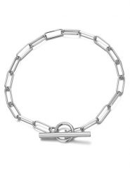 Eclat d'Argent Srebrna bransoletka rozmiar: onesize. Szare bransoletki Eclat d'Argent, srebrne. Za 161.73 zł.