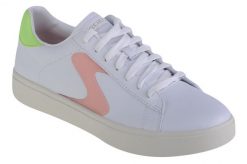 Buty do chodzenia damskie Skechers Eden Lx-top Grade. Białe buty treningowe Skechers, bez wzorów, z materiału, bez zapięcia, trekkingowe. Za 229.99 zł.