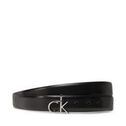 Pasek Damski Calvin Klein. Czarne paski Calvin Klein, bez wzorów. Za 129.99 zł.