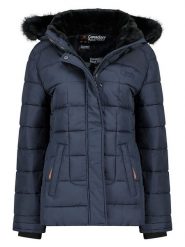 Canadian Peak Kurtka pikowana w kolorze granatowym rozmiar: S. Niebieskie kurtki Canadian Peak, s, bez wzorów, bez kaptura. Za 281.76 zł.