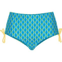 Figi bikini bonprix turkusowo-biały. Bikini marki bonprix. Za 34.99 zł.