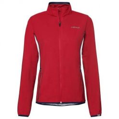 Bluza sportowa damska Head Club. Czerwone bluzy bez kaptura Head, xs, bez wzorów, bez kaptura, do piłki nożnej. Za 179.99 zł.