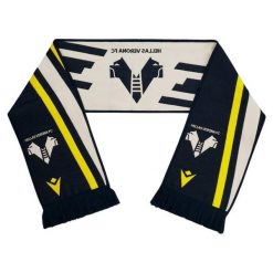 Szalik Hellas Vérone 2022/23. Niebieskie szaliki i kominy Macron, bez wzorów, eleganckie. Za 163.50 zł.