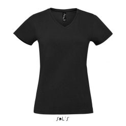 Koszulka damska Sol's Imperial V. Czarne t-shirty sportowe SOL'S, l, bez wzorów, bez ramiączek. Za 102.00 zł.
