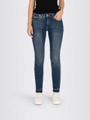 MAC Dżinsy "Dream" - Skinny fit - w kolorze niebieskim rozmiar: 36/L32. Niebieskie jeansy MAC, l, z aplikacjami, klasyczne. Za 176.50 zł.