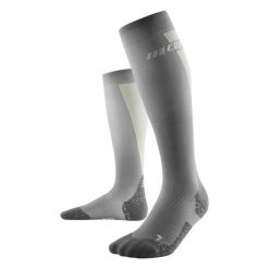 Skarpety kompresyjne damskie sportowe CEP Ultralight wysokie. Szare skarpetki CEP, bez wzorów. Za 199.00 zł.
