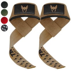 Paski do podnoszenia ciężarów Thor Athletics Czarny. Brązowe paski THOR ATHLETICS, bez wzorów, z bawełny, sportowe. W wyprzedaży za 73.00 zł.