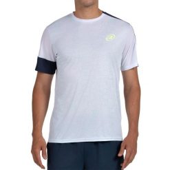 T-shirt Short Sleeve Bullpadel Read. Białe t-shirty bullpadel, bez wzorów, sportowe, bez kołnierzyka, bez ramiączek. Za 163.05 zł.