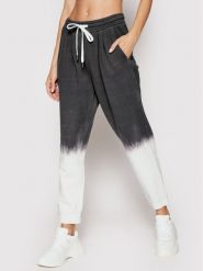 Pinko Spodnie dresowe Disegno 1N137Z Y7PJ Biały Regular Fit. Białe spodnie dresowe Pinko, bez wzorów, z bawełny. Za 679.99 zł.
