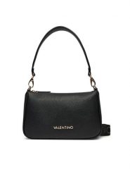 Valentino Torebka Never VBS8GL13 Czarny. Czarne listonoszki Valentino, bez wzorów, ze skóry, bez dodatków. Za 389.99 zł.