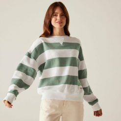 Bluza turystyczna damska Aka. Szare bluzy Regatta, bez wzorów, z tkaniny, klasyczne, bez ramiączek, bez kaptura. Za 241.00 zł.