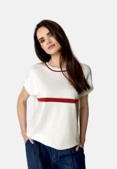 Bluzka z rękawem kimono TM-ONDA. Czarne t-shirty sportowe Volcano, m, bez wzorów, z dzianiny, bez ramiączek. Za 99.99 zł.