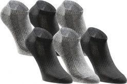 Skarpetki Tastic 6-pak Giftbox Czarno-szary Mix 43-46. Szare skarpetki Erima, bez wzorów, z bawełny. Za 121.99 zł.