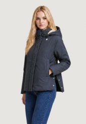 Kurtka anorak Kobieta K-WAY Marlette Twill Soft Beaver. Szare kurtki K-Way, l, bez wzorów, z poliesteru, klasyczne. Za 1,246.51 zł.