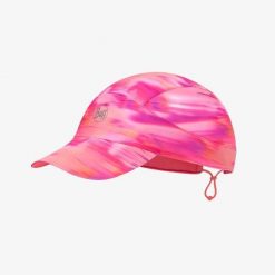 Czapka z daszkiem BUFF PACK SPEED CAP. Czerwone czapki z daszkiem Buff, na lato, bez wzorów, z elastanu, sportowe. Za 124.90 zł.