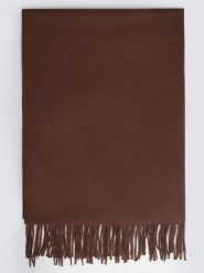 BIG STAR Szal w kolorze brązowym - 210 x 74 cm rozmiar: onesize. Brązowe szaliki i kominy BIG STAR, bez wzorów, z materiału, retro. Za 64.99 zł.