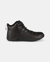 Uniseksowe wysokie buty outdoorowe minimalistyczne Kilpi BARE LEATHER HIGH-U. Czarne buty trekkingowe Kilpi, z materiału, bez zapięcia. Za 783.53 zł.