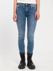 Cross Jeans Dżinsy - Slim fit - w kolorze niebieskim rozmiar: W29/L30. Niebieskie jeansy Cross Jeans, l, z aplikacjami, z jeansu, klasyczne. Za 123.53 zł.