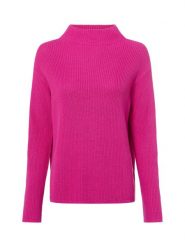 Marie Lund Sweter Kobiety Bawełna wyrazisty róż, XL. Czerwone swetry Marie Lund, uniwersalny, bez wzorów, z bawełny, klasyczne, bez ramiączek. Za 299.95 zł.