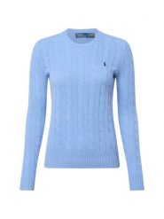 Polo Ralph Lauren Sweter z zawartością kaszmiru Kobiety Kaszmir niebieski, XS. Niebieskie swetry Polo Ralph Lauren, xs, bez wzorów, z dzianiny, bez ramiączek. Za 999.95 zł.