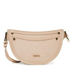 Torebka DeeZee. Brązowe listonoszki DeeZee, bez wzorów, bez dodatków. Za 129.99 zł.