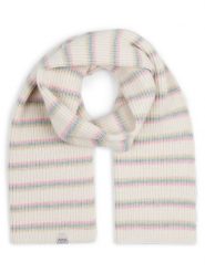 Ragwear Szalik - Fluky Stripes Kobiety Sztuczne włókno beżowy|biały, ONE SIZE. Białe szaliki i kominy Ragwear, bez wzorów, z włókna, eleganckie. Za 89.95 zł.