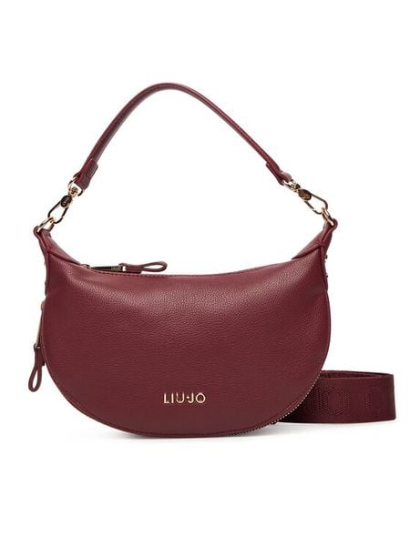 Liu Jo Torebka Ecs S Hobo AF5043 E0058 Bordowy. Czerwone torebki klasyczne Liu Jo, bez wzorów, ze skóry, bez dodatków. Za 579.99 zł.