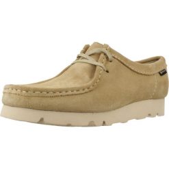 Buty CLARKS ORIGINALS WALLABEE Jasnobrązowy. Brązowe buty trekkingowe Clarks, z gore-texu, bez zapięcia. Za 791.99 zł.