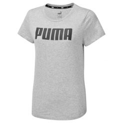 T-shirt z krótkim rękawem damski Puma ESS. Czarne t-shirty Puma, m, bez wzorów, sportowe, bez kołnierzyka, bez ramiączek. Za 67.99 zł.