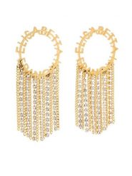 Elisabetta Franchi Kolczyki OR-16M-41E2-V250 Złoty. Żółte kolczyki Elisabetta Franchi, złote. Za 1,239.00 zł.