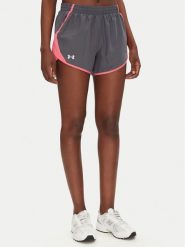 Under Armour Szorty sportowe Fly By 3" 1382438 Szary Loose Fit. Szare szorty sportowe Under Armour, bez wzorów, z syntetyku, do biegania. Za 89.99 zł.