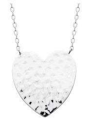 L'Atélier Précieux Srebrny naszyjnik z elementem ozdobnym - dł. 45 cm rozmiar: onesize. Szare naszyjniki l'Atelier precieux, z materiału, srebrne. Za 130.99 zł.