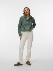 Vero Moda Kurtka przejściowa w kolorze zielonym rozmiar: M. Zielone kurtki Vero Moda, m, bez wzorów, bez kaptura. Za 127.05 zł.