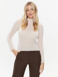 Marella Sweter Molveno 2333662036200 Różowy Slim Fit. Czerwone swetry Marella, xxl, bez wzorów, z wełny, bez ramiączek. Za 1,099.00 zł.
