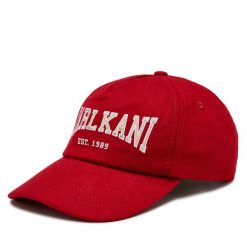 Czapka z daszkiem Karl Kani. Czerwone czapki z daszkiem Karl Kani, bez wzorów. Za 159.99 zł.
