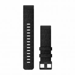 Pasek do zegarka Garmin Quickfit 22. Czarne zegarki Garmin, metalowe. Za 233.00 zł.