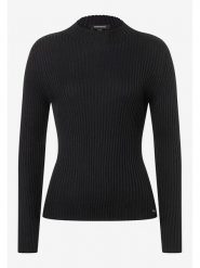 More & More Sweter w kolorze czarnym rozmiar: 44. Czarne swetry More & More, s, bez wzorów, z wiskozy, klasyczne, bez ramiączek. Za 100.75 zł.