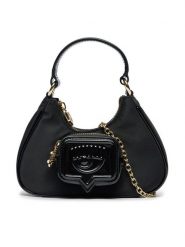 Chiara Ferragni Torebka 76SB4BFA Czarny. Czarne torebki klasyczne Chiara Ferragni, bez wzorów, ze skóry, bez dodatków. Za 659.99 zł.